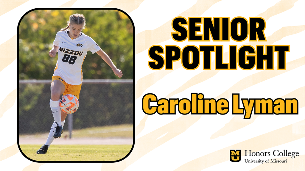 Caroline Lyman senior spotlight graphic