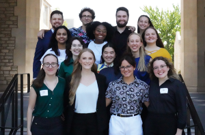 A group of Cherng Summer Scholars posing for a group picture.