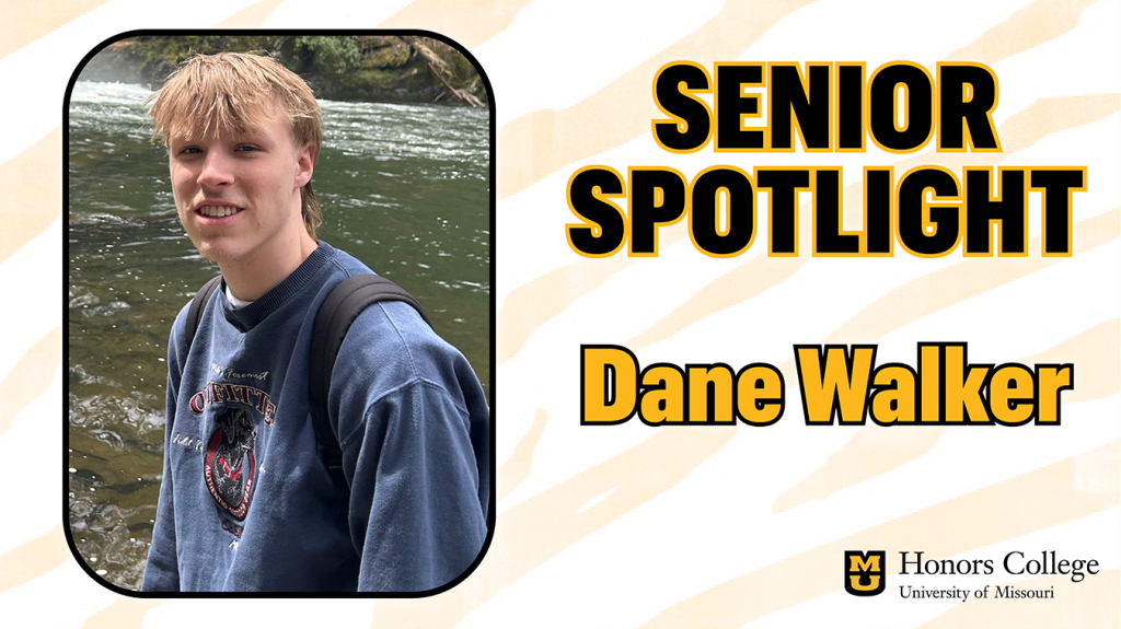 Dane Walker senior spotlight graphic