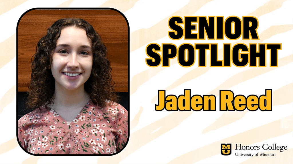 Jaden Reed senior spotlight graphic