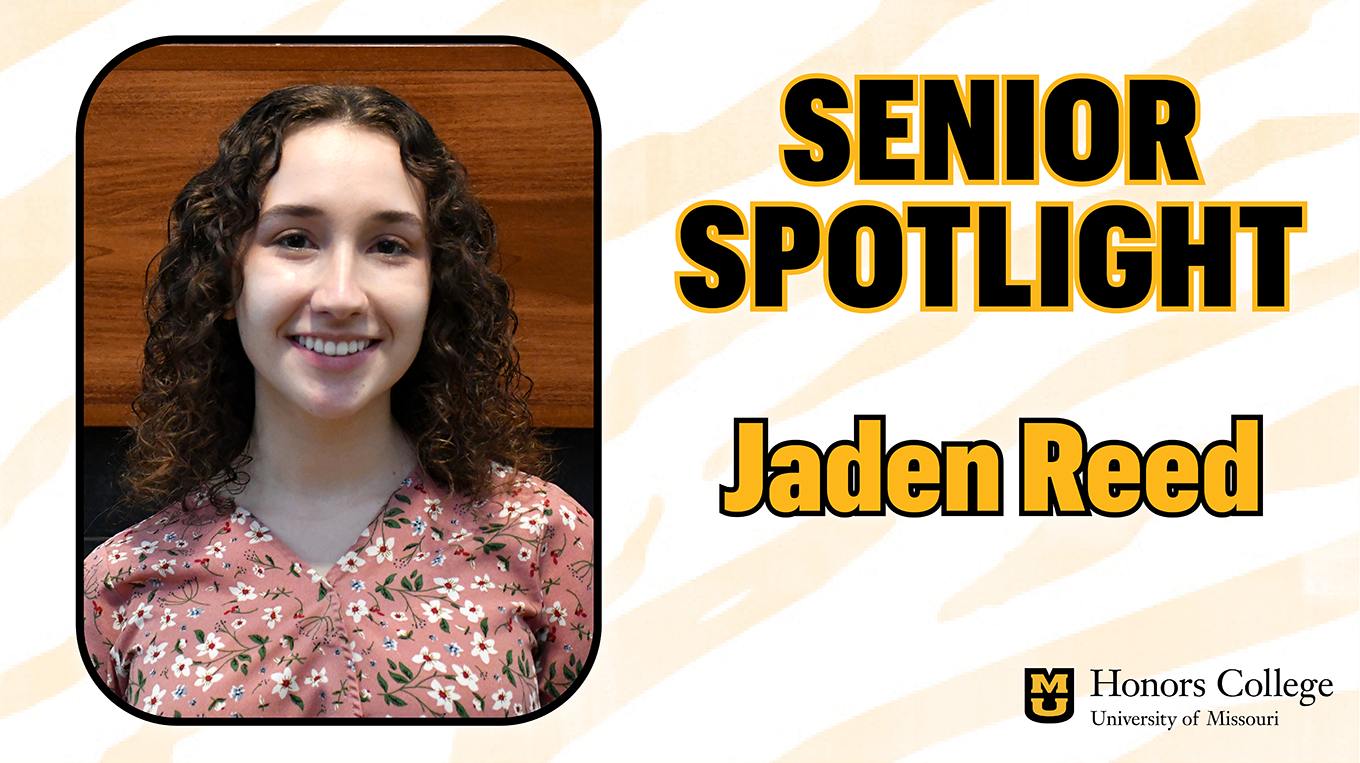 Aden Reed Senior Spotlight: Jaden Reed - Honors College