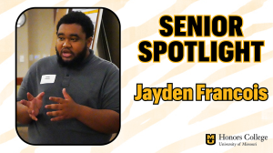 Jayden Francois senior spotlight graphic