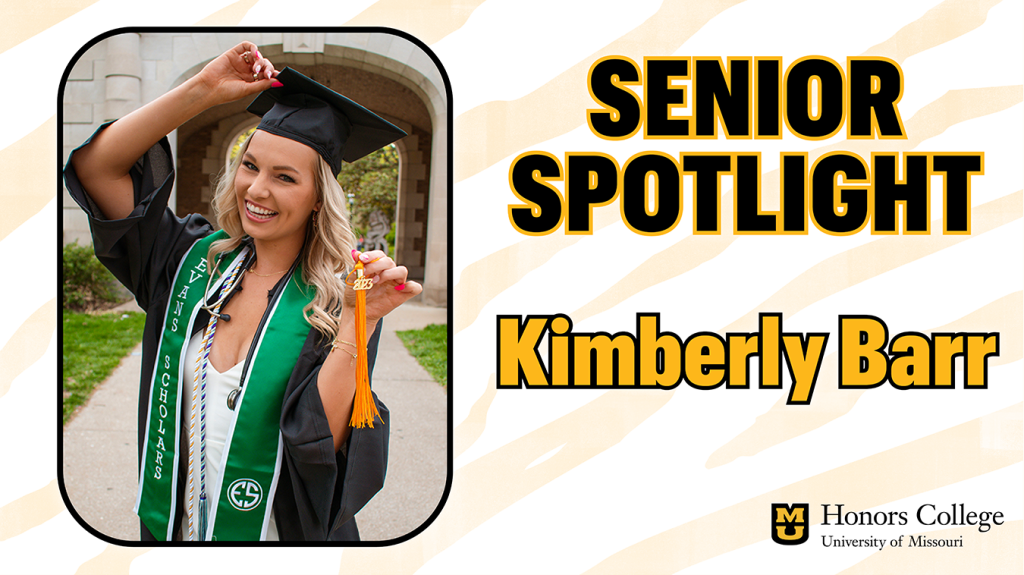 Kimberly Barr senior spotlight graphic