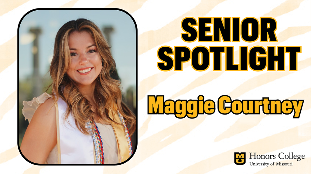 Maggie Courtney senior spotlight graphic