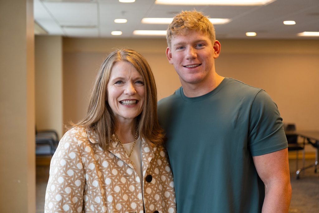 Heather Humphrey and her son, Jim Humphrey.