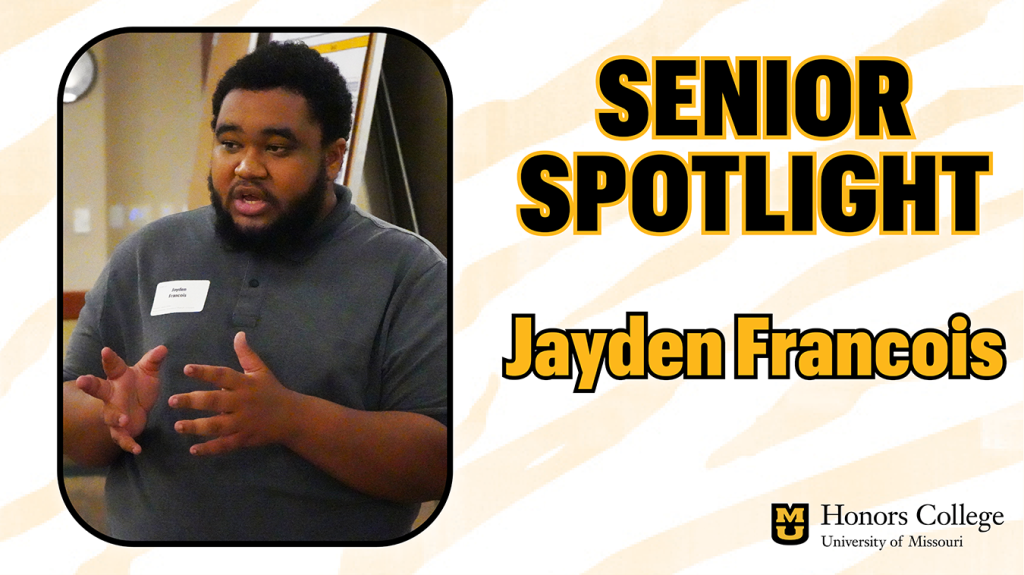 Jayden Francois Senior Spotlight graphic.