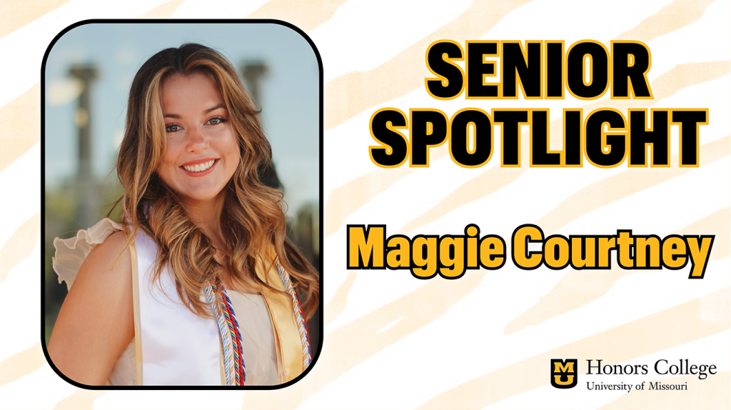 Maggie Courtney Senior Spotlight graphic