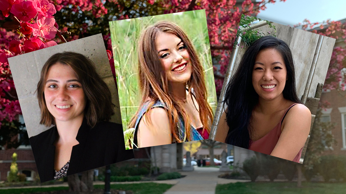 Hesburgh Scholarship portrait collage